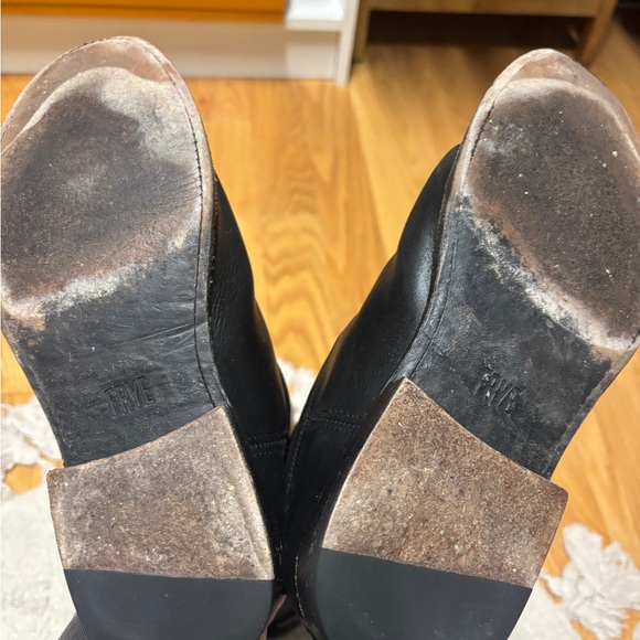 FRYE Women’s Black Leather Knee-High Boots - Picture 7 of 7